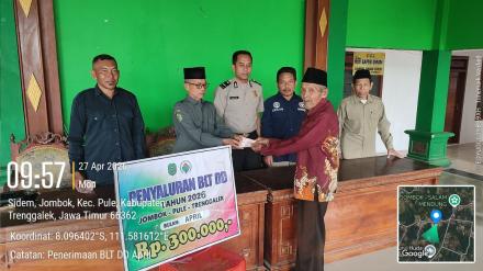 Penyaluran BLT DD Bulan April 2026